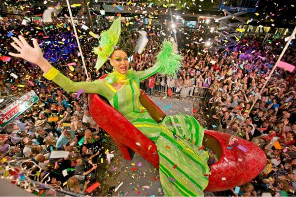 key west new years eve red high heel drop