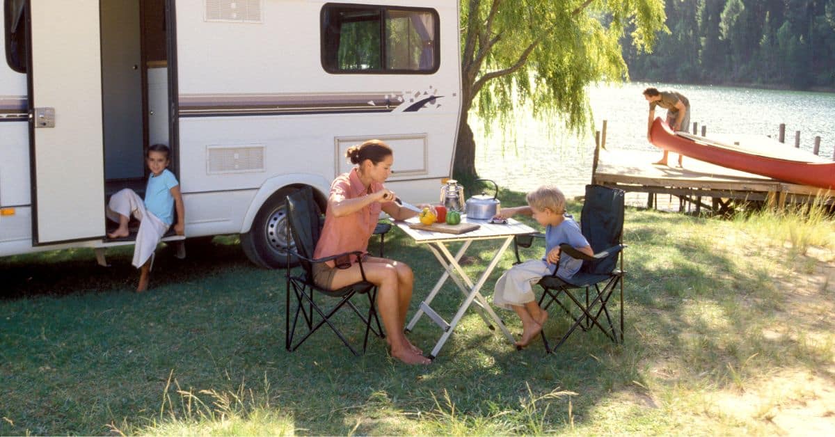 rv camping with kids